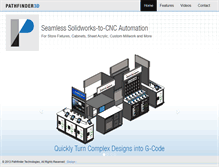 Tablet Screenshot of pathfinder3d.com